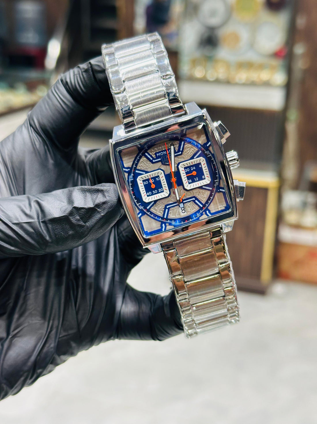 Tag Heuer Monaco A+ Quality Premium Movement 1 Year Warranty Cronograph Warking