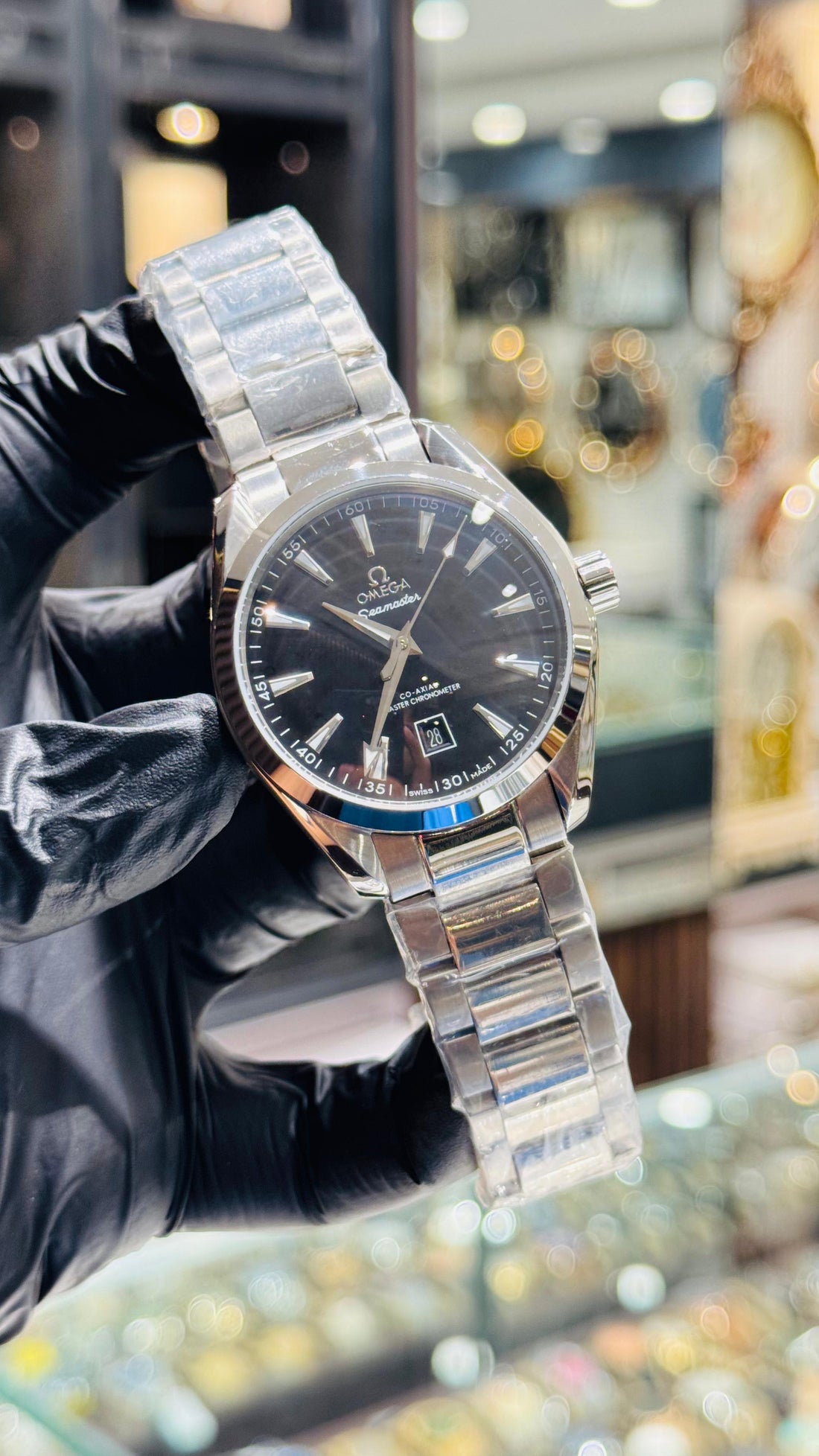 Omega Seamaster Aqua Terra Master Grade Automatic Sapphire Glass 1 Year Warrantya