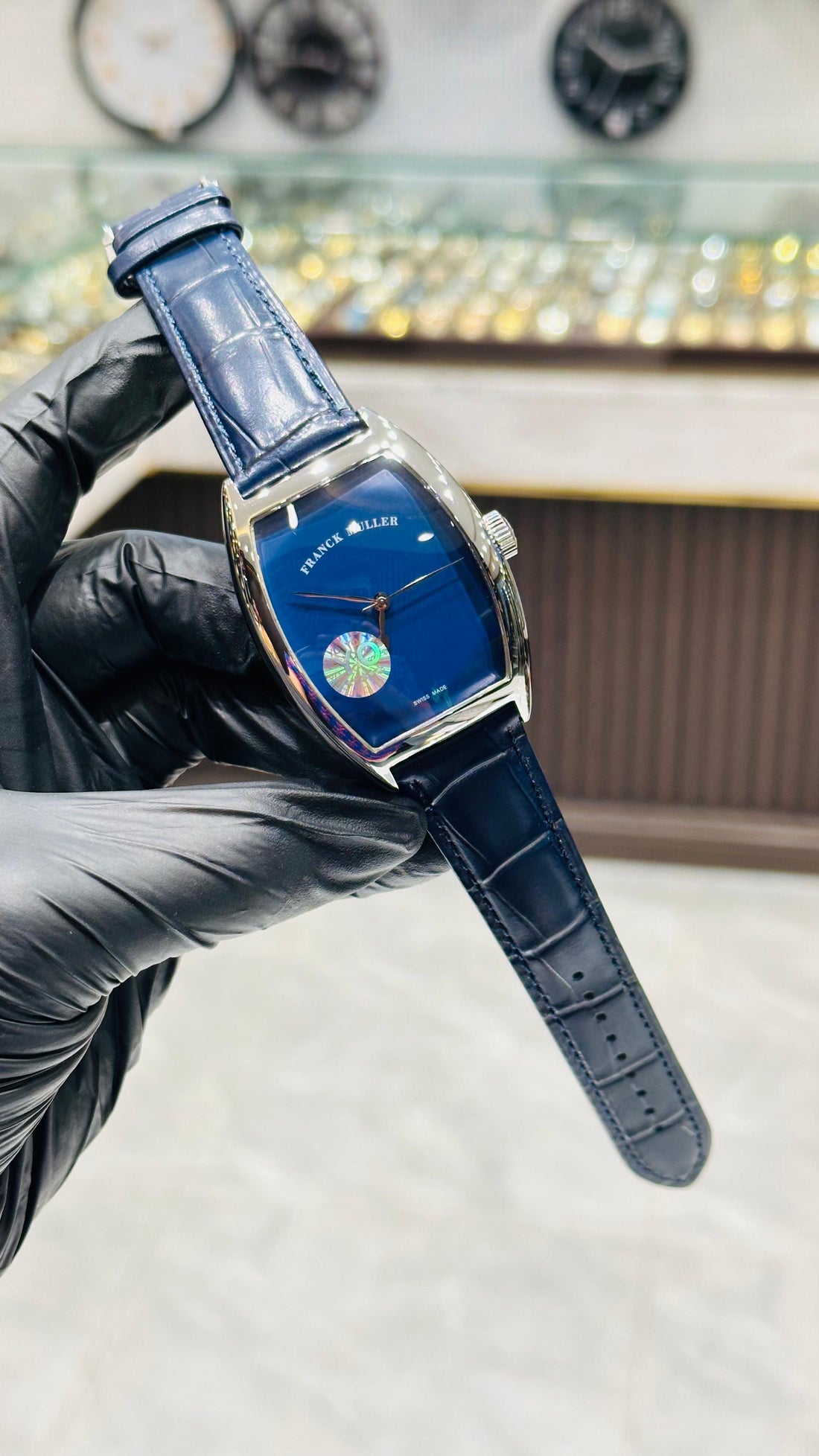 F.M Crazy Hours Supar Clone Swiss Movement Sapphire Glass 1 Year Warranty