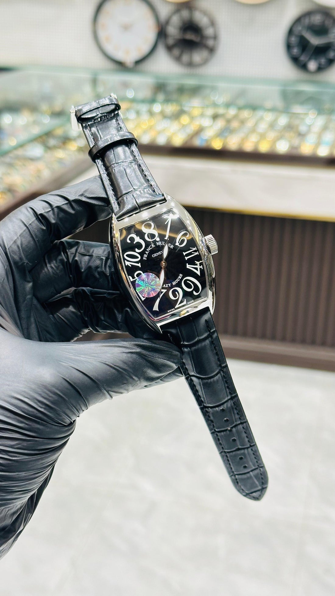 F.M Crazy Hours Supar clone Swiss Movement Sapphire Glass 1 Year Warranty