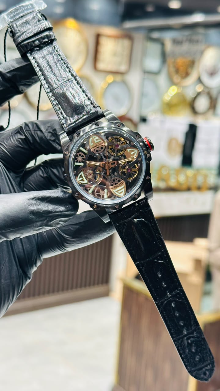 Hanboro Original Swiss Movement Sapphire Glass 1 Year Warranty