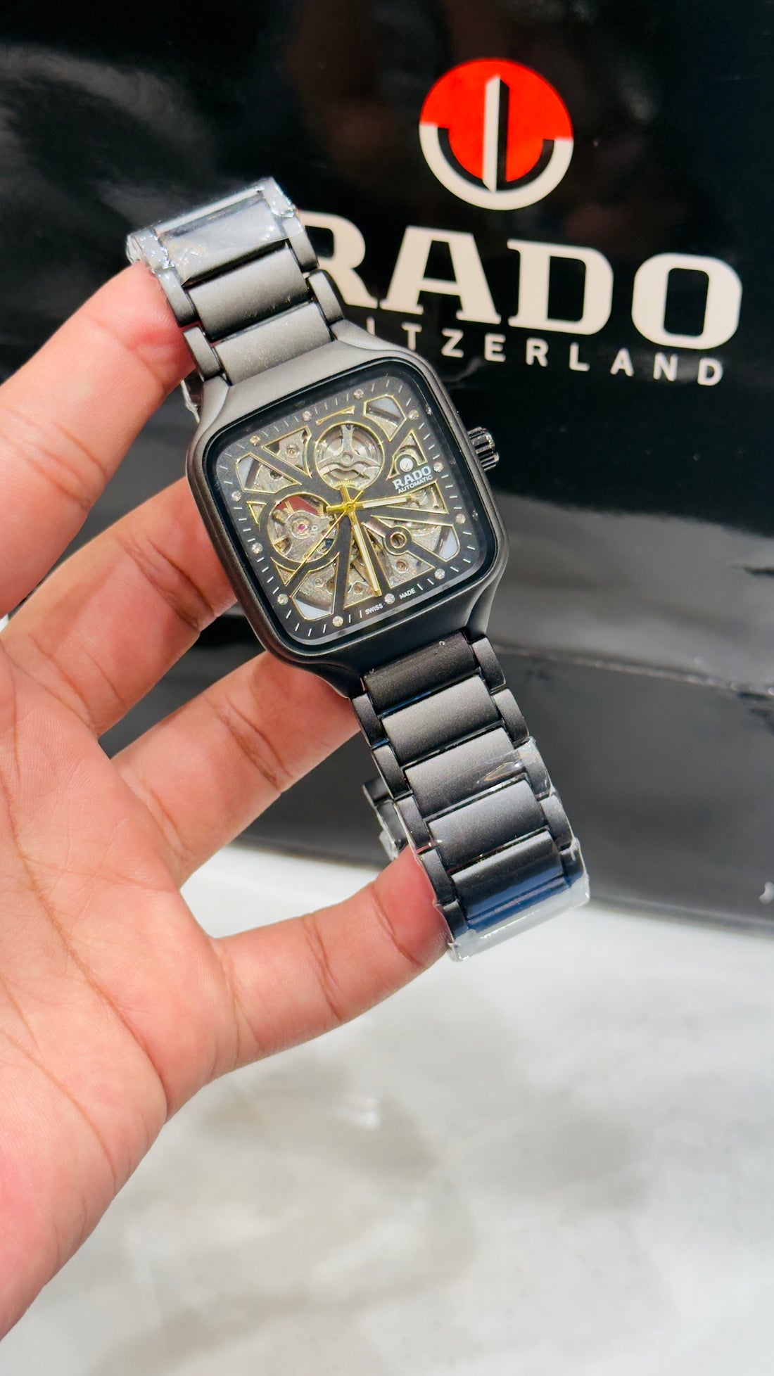 Rado True A+ Quality Automatic Premium Movement 1 Year Warranty Sapphire Glass Master Lock