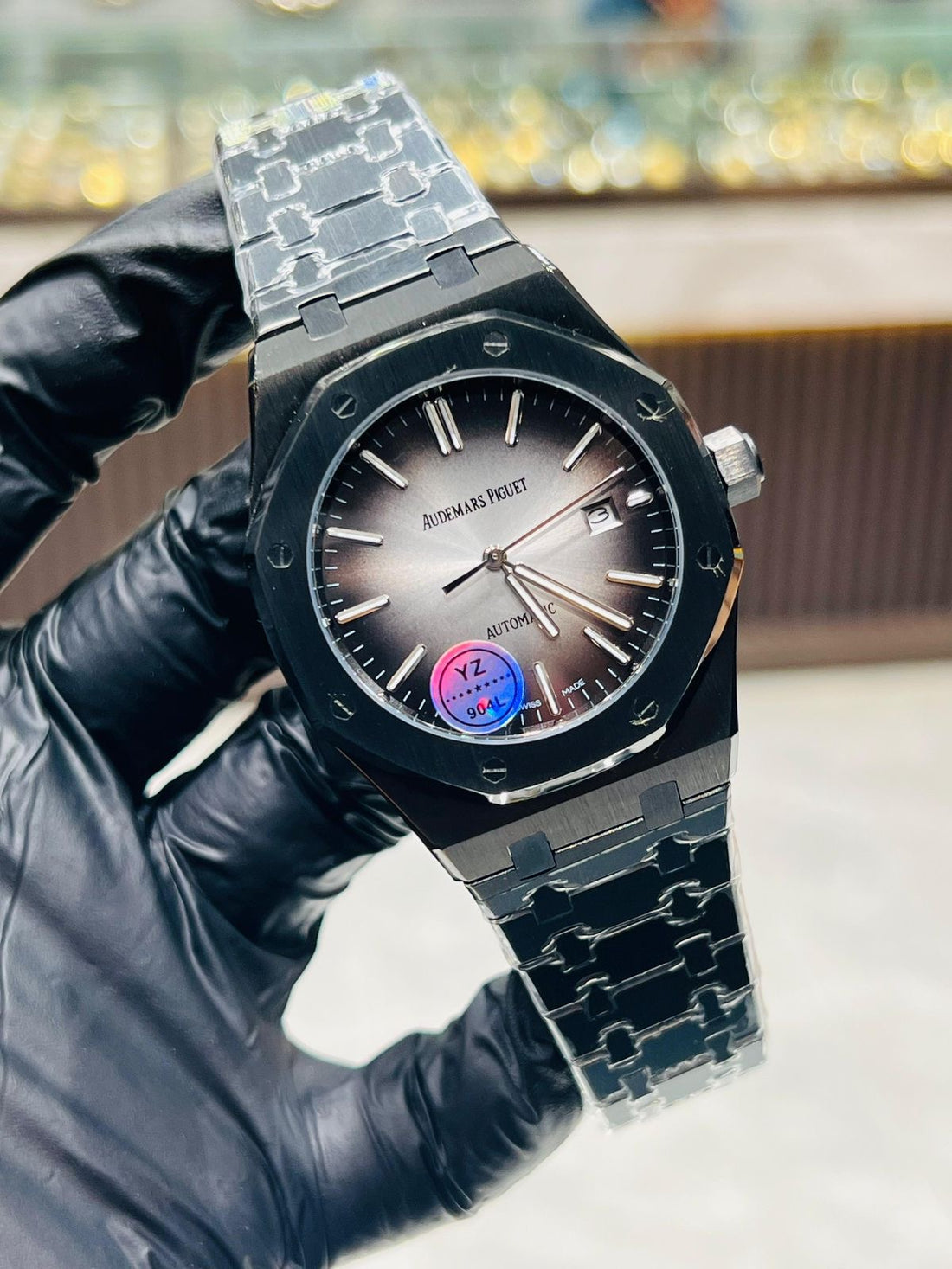A.P Master Automatic Sapphire Glass All Stainless Steel Master Lock 1 Year Warranty