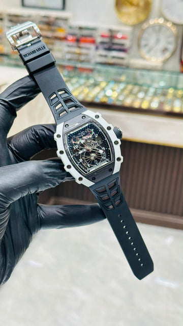 Richard Mille 21-02 Supar Clone Swiss Grade Sapphire Glass 1 Year Warranty