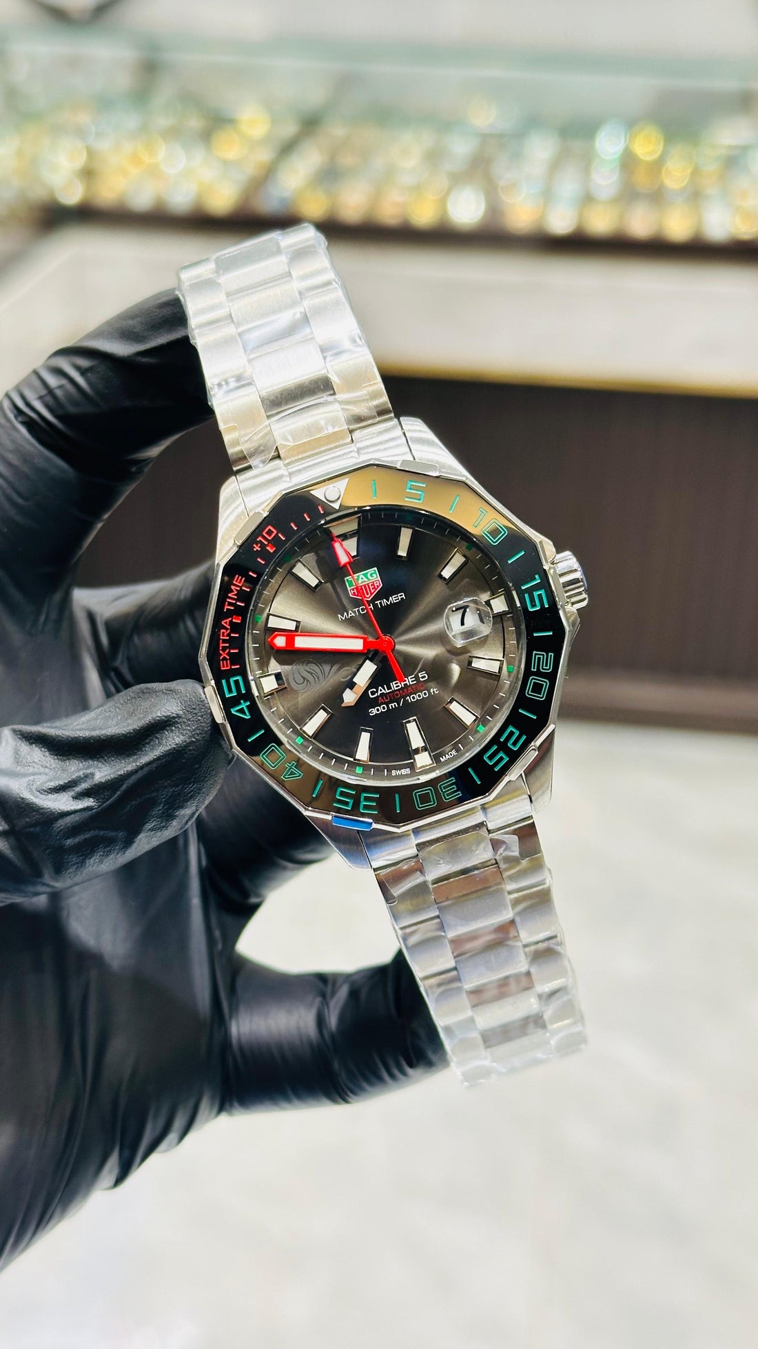 Tag Heuer Aquaracer Sapphire Case Automatic Master Grade 1 Year Warranty Sapphire Glass