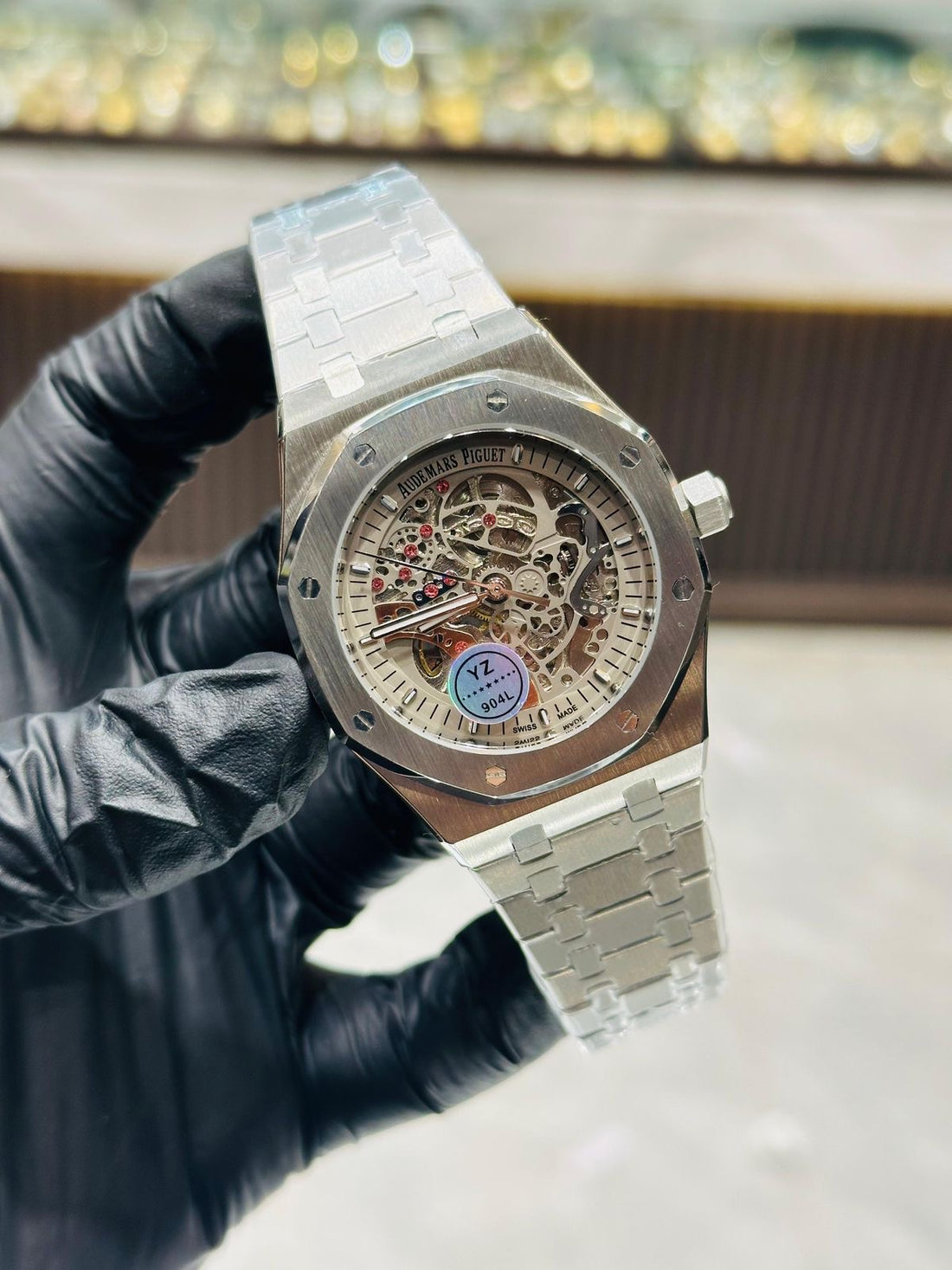 A.P Skeleton Master Grade Quality Automatic Sapphire Glass 1 Year Warranty