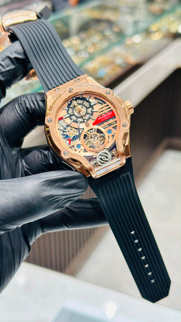 Hanboro Original Swiss Movement Sapphire Glass 1 Year Warranty