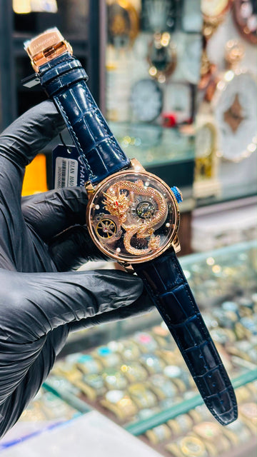 Hanboro original dragon swiss movement sapphire glass 1 year warranty