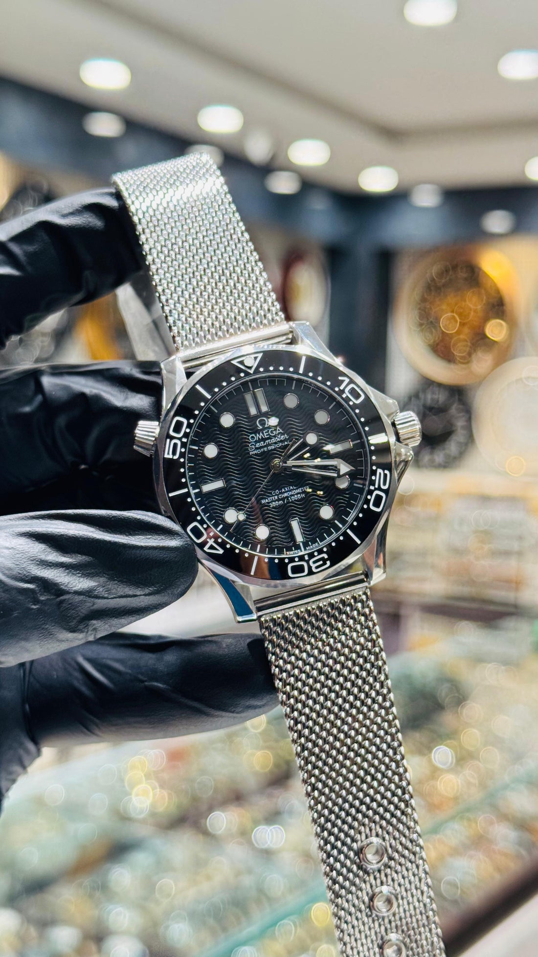 Omega Seamaster Diver 300M Automatic Sapphire Glass 1 Year Warranty