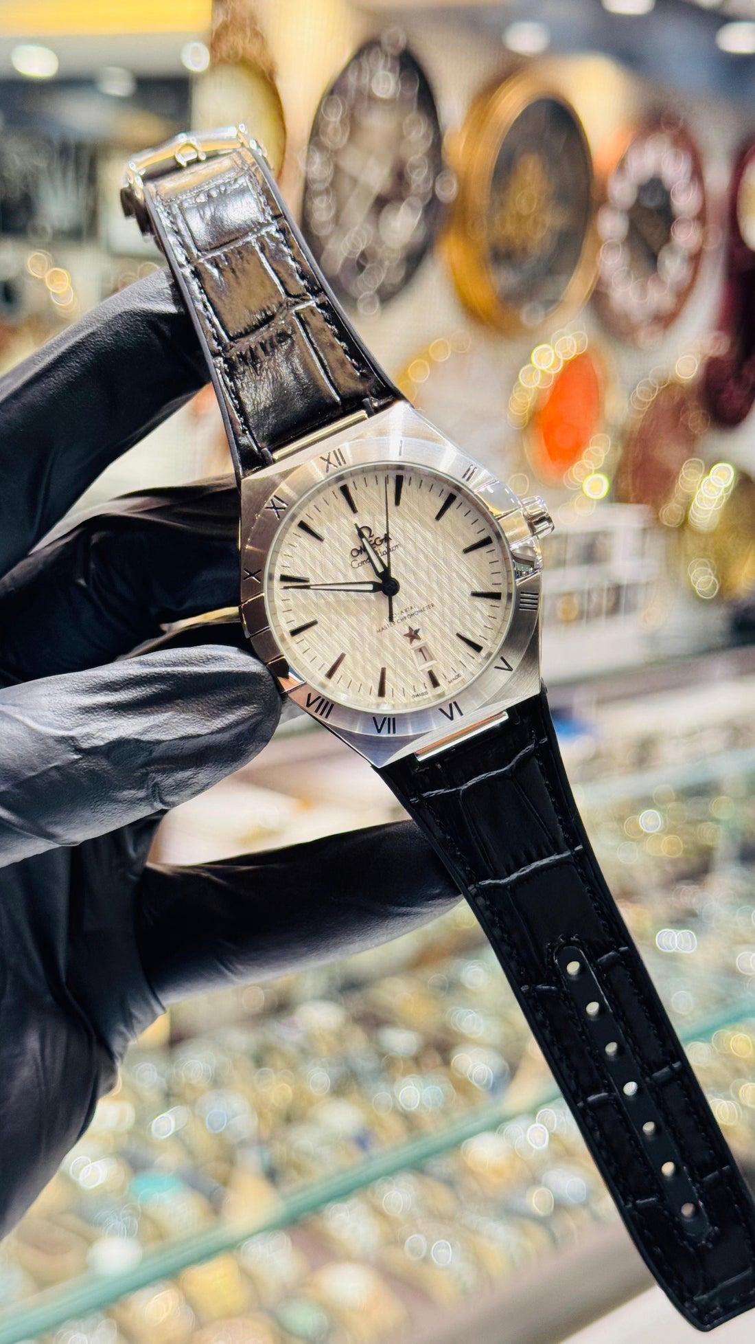 Omega Constellation Master Grade Quality Automatic Sapphire Glass 1 Year Warranty