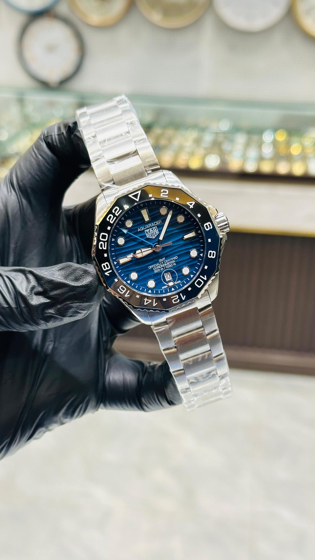 Tag Heuer Aquaracer Sapphire Case Master Grade Automatic 1 Year Warranty Sapphire Glass