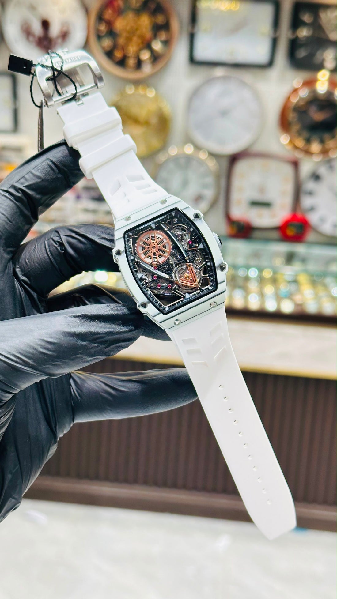 Richard Mille 27-05 Supar Clone Swiss Grade Sapphire Glass 1 Year Warranty