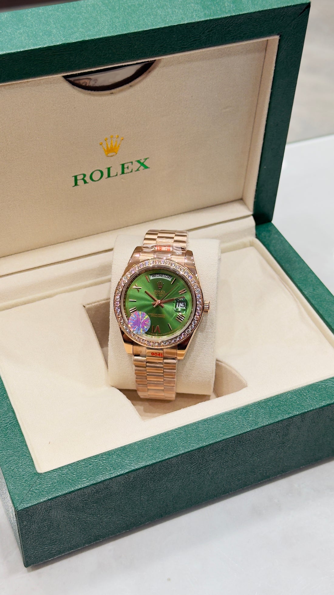Rolex D & D Master Grade Automatic Sapphire Glass 1 Year Warranty All Stainless Steel