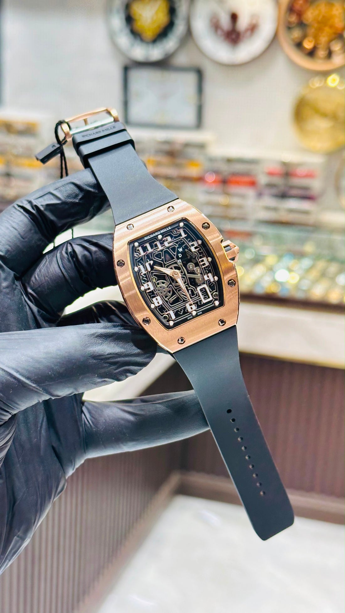 Richard Mille 67-01 Supar Clone Swiss Grade Sapphire Glass 1 Year Warranty
