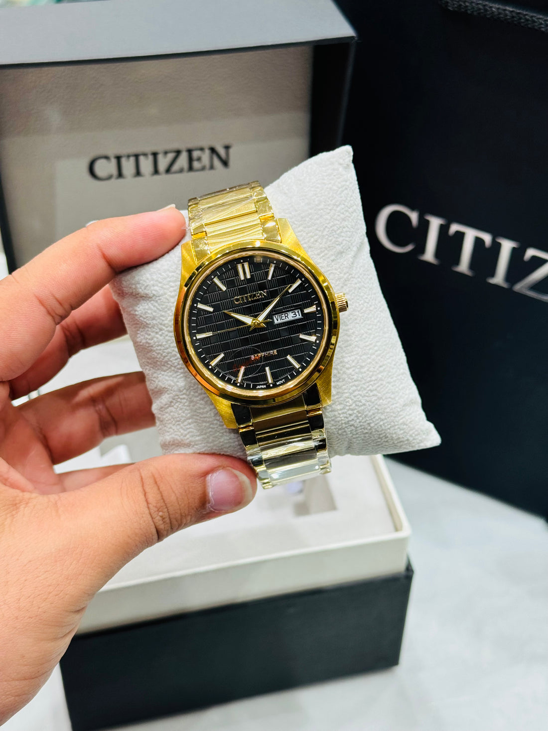 Citizen Master Grade Quality Japan Movement Sapphire Glass 1 Year Warranty All S.S