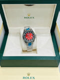 Rolex Datejust Navy Blue Dial Gold Bezel